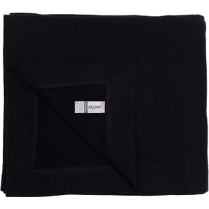 Gildan Heavy Blend Fleece Blanket, Style G18900, Black, 50" x 60"
