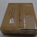 Kitstorack TV Tray Table, Adjustable Height & Rounded Metal Corners, Snack Table for Couch, Sofa, Bed, Chair, Living Room, C Shaped End Side Table for Eating, Dinner or Laptop, Small Spaces, Dark Gray