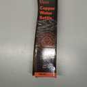 VBLISS 100% Pure Copper Water Bottle  32 oz Leak-Proof, Ayurvedic Health Benefits, Eco-Friendly, BPA-Free Copper Drinkware for Travel, Sports, and Everyday Use