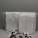 imprsv 4FT Marquee Large Numbers - Big Mosaic Numbers for Balloons, Birthday Decor - 50th Anniversary