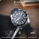 Fullmosa Watch Band, Quick Release Leather Watch Strap for Men Women, Replacement Bands Width 12mm 14mm 16mm 18mm 19mm 20mm 21mm 22mm 24mm