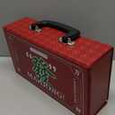 Empty Mahjong Carrying Case for Different Mahjong Tiles, Mahjong Storage Box(Case Only