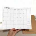 A5 Planner Jan 2026 - Jun 2027, Travelers Notebook Inserts, Travelers Notebook Calendar, Weekly and Monthly Calendar, 100gsm Paper, 8.3 x 5.5 in, Set of 3