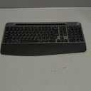 Ergonomic Wireless Keyboard with Wrist Rest-Low-Profile,Phone/Tablet Holder,Quiet DesignWindows & Mac OSFull Size Cordless USB Computer Keyboard for Desktop,Laptop, PC, Mac, Windows-Grey