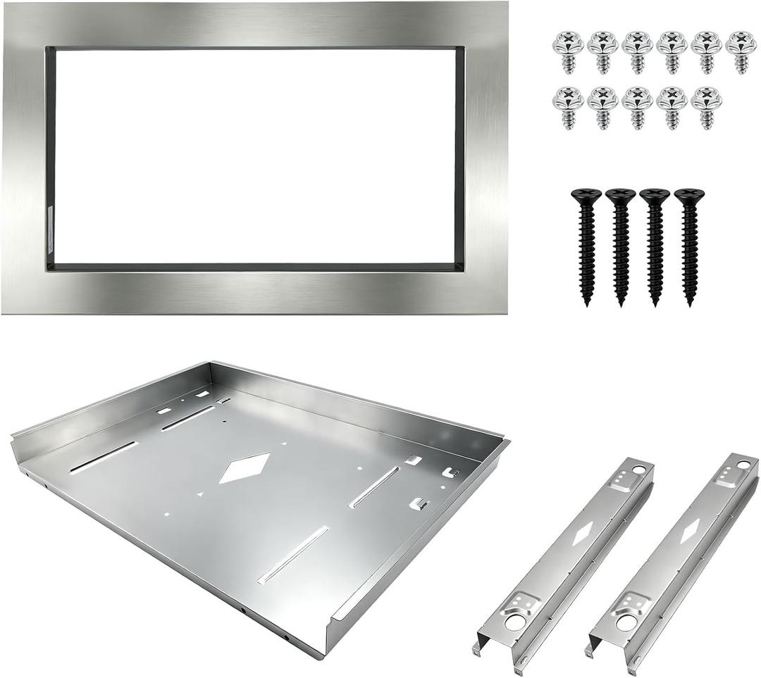 Upgraded GMTK3068AF Trim Kit for frigidaire Gallery 30" Built-In Microwave