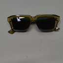 AIEYEZO Rectangle Sunglasses for Men Women Fashion Square Frame Sun Glasses 90s Retro Designer Shades