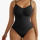 SHAPERX Women's Shapewear Bodysuit Tummy Control Body Shaper Seamless Sculpting Snatched Waist Body Suit, Size -(L/XL)