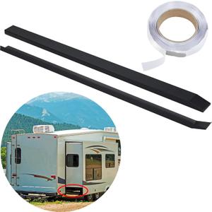 Leyndo 2 Pcs RV Slide Out Ski Set Slide Out Stabilizers for RV Camper Slide Out Supports Slide Gaskets Prevents Floors from Being Scratched and Scuffed (Include Install Tape) Leyndo 2 Pcs RV Slide Out Ski Set Slide Out Stabilizers for RV Camper Slide Out Supports Slide Gaskets Prevents Floors from Being Scratched and Scuffed (Include Install Tape)