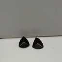 uxcell 8PCS Metal Corner Protector 1.5 x 1.5 x 1.5 Inch Box Edge Guard Protector Zinc Alloy Cabinets Speaker Corners Protector for Furniture Decorative (Black)