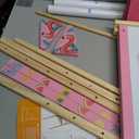 Joyooss Art Easel for Kids Easel for Toddlers,Adjustable Standing Wooden Easels Kids Whiteboard & Chalk Board Kids Dry Erase Board,Art Easel for Kids Easel for Toddlers 2-4 Years