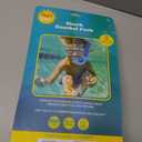 Life is Good Kids Snorkel Mask with Swim Goggles, Junior Diving Set for Clear Underwater Vision