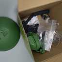 LONA Bird Feeders for Outdoors Hanging 3 Separate Compartments, 3 Feeding Ports, Weatherproof Dome & 3 Ways to Hang, Large Capacity for Cardinals/Finches (Green