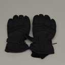 Kids Waterproof Winter Gloves Toddler Snow gloves Ski Gloves For Little Boys Girls (6-8Years, Black 2)