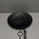 Lucky Will Black Tiered Dessert Serving Tray for Kid's Party Supplies Favors 3 Tier Cupcake Cake Stand for Birthday Tea Afternoon Halloween Christmas Candy Bar