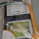 Pearhead Pet Paw Print Photo Frame With Clay Imprint Kit - Wooden Pet Paw Print Frame, DIY Memorial Keepsake for Cats and Dogs, No Mess Clay for Perfect Pawprints, Ideal Home Decor and Gift, Black