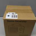 Generator 48,000mg, Commercial Machine Odor Removal, High Capacity O3 Ionizer Air Purifier Deodorizer, Portable Mini for Car, Home, Smoke, Pets, Industrial, for 4000 Square Feet -Black