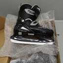 Lake Placid Boys Nitro 8.8 Adjustable Ice Skates (Large (4-7), Grey)