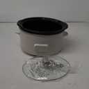 bella 6.0 Qt Programmable Slow Cooker, Ceramic Nonstick Coating, Adjustable Temperature & Cooking Times, Dishwasher Safe Stoneware Pot & Tempered Glass Lid, Tangle Free Cord Wrap, Oatmilk