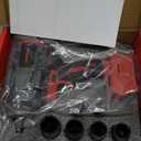 Cordless Impact Wrench 1/2 inch for Mil-waukee 18V Battery, 900Ft-lbs(1200N.m) High Torque Impact Driver, Brushless Impact Gun with 4-Mode Speed, 6 Sockets, LED Work Light (Battery NOT included)