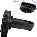 Mass Air Flow Sensor Meter Compatible for 1999-2004 Toyota Tacoma & 2000-2009 Toyota 4Runner & 03-08 Toyota Corolla/Matrix 1.8L Replacement Part AF10029 22204-21010 74-50009