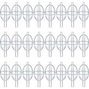 50 Pieces Fishing Slip Cast Spin Floats Fishing Casting Bobbers Spin Float Slip Cast Spin Float Tackle Accessories (Small)