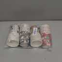 JOYIN 48 PACK Christmas Cups Disposable, 9 oz Paper Cups Holiday Winter Style Designs for Hot Chocolate Coffee & Tea, Xmas Party Drinkware, Party Supplies