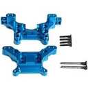 RWLZLB for Hyper Go H16BM Parts, Metal Upgraded Shock Mount Body Pillars Shock Absorber Set, Replacement Accessories for Hyper Go16207 16208 1/16 RC Car (Blue)