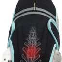 Dog Back Brace, Breathable Dog Post-Surgery Vest for IVDD, Arthritis & Spine Support, Adjustable Reflective Pet Back Bracer Pain-Relieving Harness, Black S