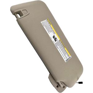 Passenger RH Side Sun Visor Replacement - Right Passenger Side, Compatible with Cadillac, Chevy, GMC - Replace 22850310 Beige
