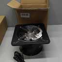 8 Inch Exhaust Fan with Speed Controller, 700CFM Wall Mount Exhaust Fan for Kitchen, Metal Ventilation Extractor Fan with Damper for Bathroom, Garage, Attic, Shop, Pet Room, Smoking Room, Basement