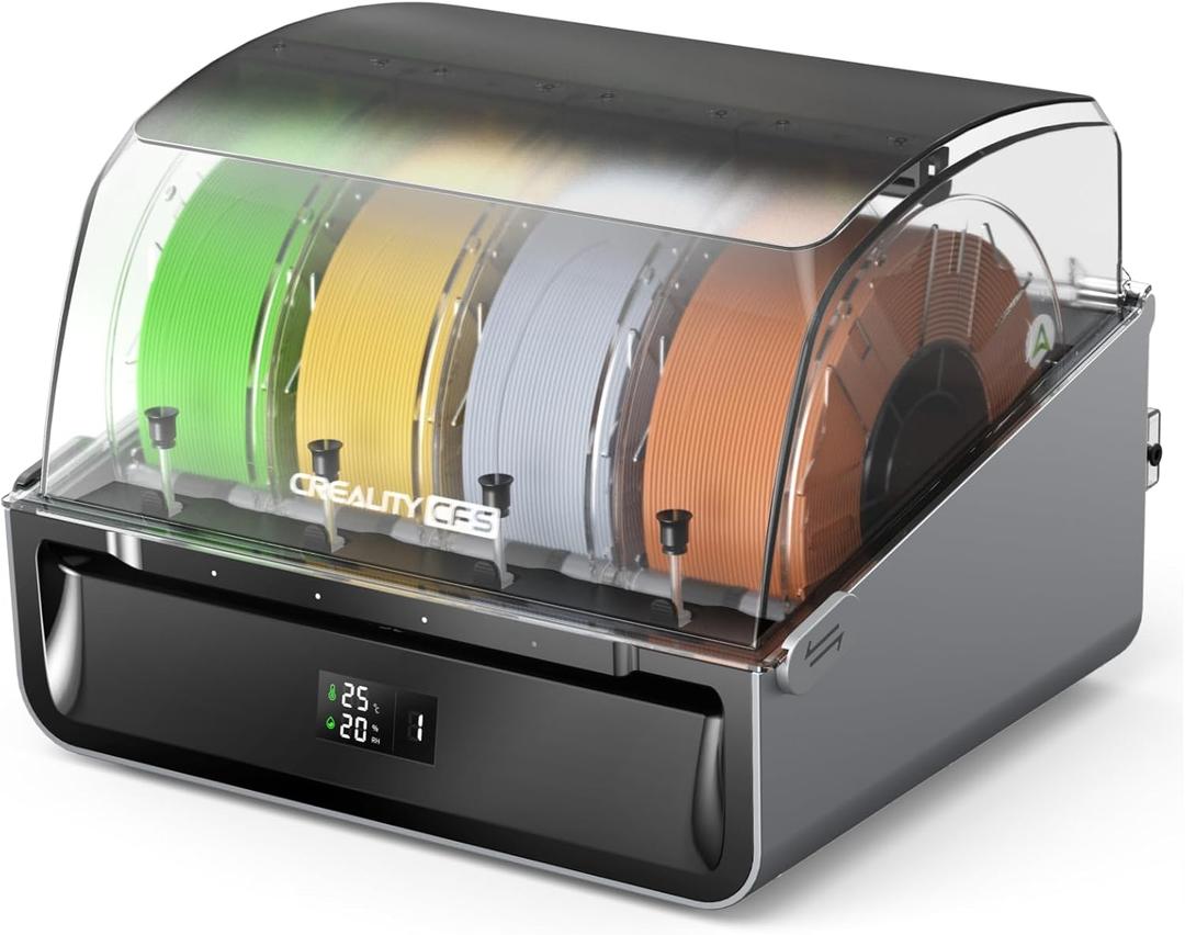 Creality CFS for K2 Plus 3D Printer, 16 Color Automatic Filament System, Filament Runout & Winding Detection, Moisture-Proof Storage
