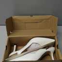 Rilista Women's Slingback Kitten Heels Closed Pointed Toe Wedding Party Dress Pumps Shoes (8.5)
