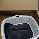 Arm & Hammer Rimmed Cat Litter Box with High Sides and Microban, Made in USA