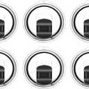 20 oz Tumbler Lids for Yeti, 6 Pcs Replacement Magnetic Spill-Resistant Lids for Yeti 20 oz Tumbler, 10 oz Mug, 10 oz Lowball with Magnetic Slider Switch, BPA Free