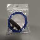 Silicone Phone Wrist Strap Hand Wrist Phone Strap Detachable Cellphone Wristlet Silicone Wristband Lanyard (Blue)