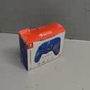 PDP Gaming Afterglow Wave Wireless Nintendo Switch Pro Controller - Officially Licensed, Nintendo Switch 2, Switch Lite/OLED, RGB LED Customization, App Controls, Rechargeable Battery Power - Blue