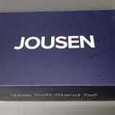 Jousen Mens Casual Shoes Fashion Sneakers for Men Non-Slip 5151 Black 09.5