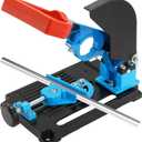 BEAMNOVA Upgraded Angle Grinder Stand, Angle Grinder Fixed Holder Conversion Cutting Machine Table, Handle Adjustable 45 Degree with Clamp Protective Cover