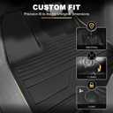 AOMSAZTO All-Weather TPE Floor Mats Compatible with 2022-2025 2026 Nissan Pathfinder (7&8 Seats) Custom Fit Cargo Liner with Backrest Mat, Full Set for Interior Protection