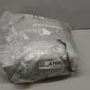 Heated Blanket Throw with 1/2/4/6/8 Hours Auto-Off 10 Heat Level, 50'' * 60'' Cozy Faux Rabbit Fur Bubble Electric Blanket with Overheat Protection(Light Grey)