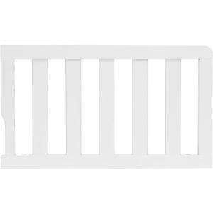 Dream On Me Convertible Crib Toddler Guard Rail in White, Compatible with Select Dream On Me Cribs, Crib to Toddler Bed Conversion, Easily Attachable (21.25L x 1.2W x 12.25H), 1 Count