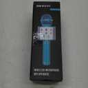 KIDWILL Wireless Bluetooth Karaoke Microphone for Kids, 5-in-1 Portable Handheld Karaoke Mic Speaker Player Recorder with Adjustable Remix FM Radio for Kids Girls Boys Teens Birthday-Hot Pink