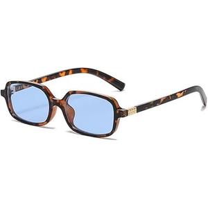 Easyhaute Retro Rectangular Sunglasses for Women Vintage Fashion Trendy Funny Small 90s Square Sunnies 2025 AP3698