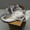 Bedsure GentleSoft Sherpa Fleece Throw Blanket for Couch, Non-Heated, Thick & Warm Cozy Blanket for Winter, Soft Fuzzy Plush Throw Gifts for Women and Men, Grey, 50x60 Inches