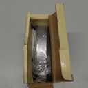 Hamburger Press Patty Maker with 100 Patty Papers, 20 PCS Plastic Gloves, 1 PCS Small Scraper Aluminum Non-Stick Burger Press Patty Maker Mold, 4.5 in Diameter