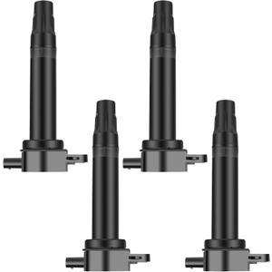 OCPTY Ignition Coil Coils Pack fits set of 4 UF557 C1587 CUF557,for Jeep Patriot 2.4L 2007-2014,for Jeep Patriot 2.0L 2007-2014,for Jeep Compass 2.4L 2007-2014,for Chrysler 200 2.4L 2011-2014