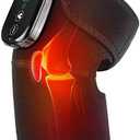 MOAJAZA Knee Massager with Heat and Vibration, Heating Pad for Knee Shoulder Elbow, Heated Knee Brace for Arthritis with Massage