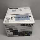 Broan-Nutone AE80BL InVent Series Single-Speed Fan with LED Light, Ceiling Room-Side Installation Bathroom Exhaust Fan, ENERGY STAR Certified, 0.7 Sones, , White , 80 CFM 0.7 Sones