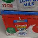 2 x Horizon Organic Shelf Stable 1% Lowfat Milk Boxes, 8 fl oz, 12 Count - 8g Protein per Serving, USDA Organic UHT from Pasture-Raised Cows, Ready to Drink for Lunchbox, Travel, or On-the-Go, No Refrigeration Needed