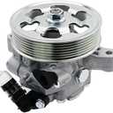 LEVANLIGHT Power Steering Pump with Pulley Compatible for 2006 2007 2008 2009 2010 2011 Honda Civic 1.8L Engine, Power Assist Pump for Repalces# 21-5456, 55-5822, 56110-RNAA01